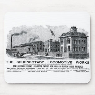 Alco-Schenectady Locomotive Works, 1870 Muismat