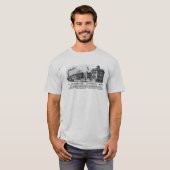 Alco-Schenectady Locomotive Works, 1870 T-shirt (Voorkant volledig)