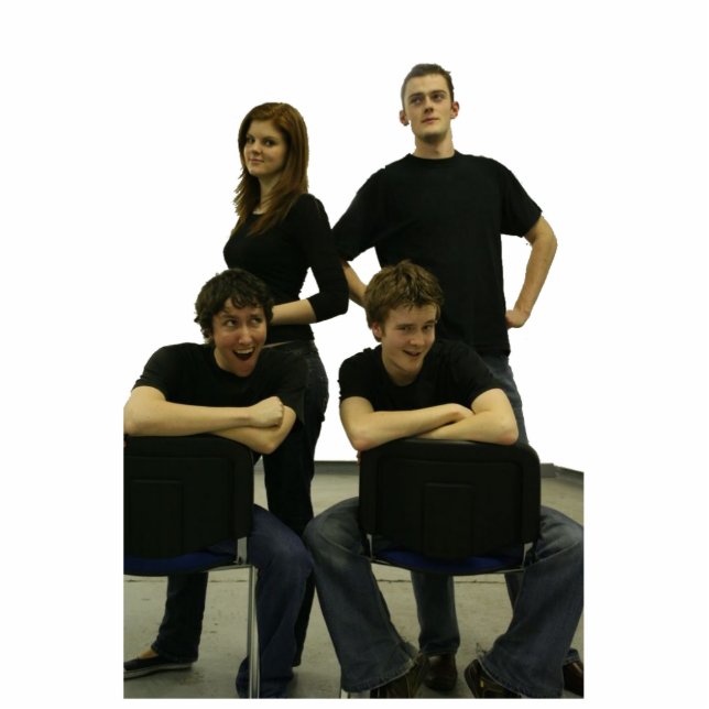 Alcock Heroes Staand Fotobeeldje (Voorkant)