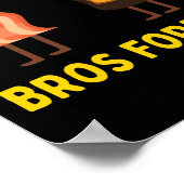 Alcohol Bros Forever beer Bacon Food Gifts Poster (Hoek)