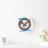 Alcohol Clock Ronde Klok (Huis)