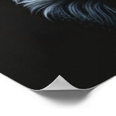 alcohol dog wearing a pair of stylish sunglasses, poster (Hoek)