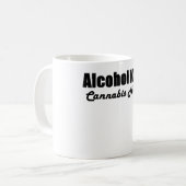 Alcohol doodt Cannabis Heals Mok (Voorkant links)