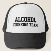 Alcohol Drink Team Trucker Hat Trucker Pet (Voorkant)