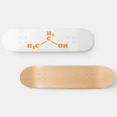 Alcohol Ethanol Moleculaire chemische formule Persoonlijk Skateboard (Horizontaal)