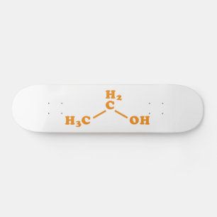 Alcohol Ethanol Moleculaire chemische formule Persoonlijk Skateboard
