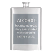 Alcohol Flask Heupfles (Voorkant)