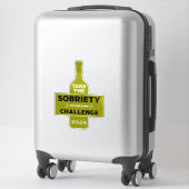 Alcohol Free And Sober Sticker (Koffer)
