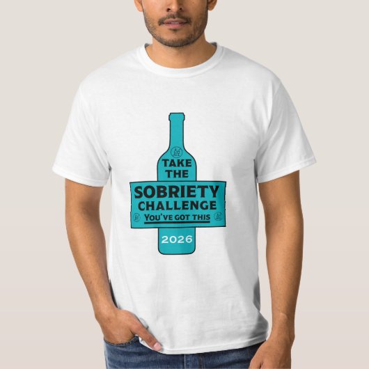 Alcohol Free And Sober T-shirt (Voorkant)