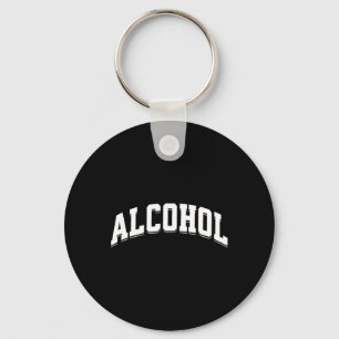 Alcohol Grappig Drink Preppy Esthetische Bierwijn Sleutelhanger
