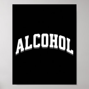 Alcohol Grappig Drinken Preppy Esthetisch Bier Wij Poster