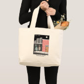 Alcohol Hate Group Funny T - shirts Mokken Kaarten Grote Tote Bag (Voorkant (product))