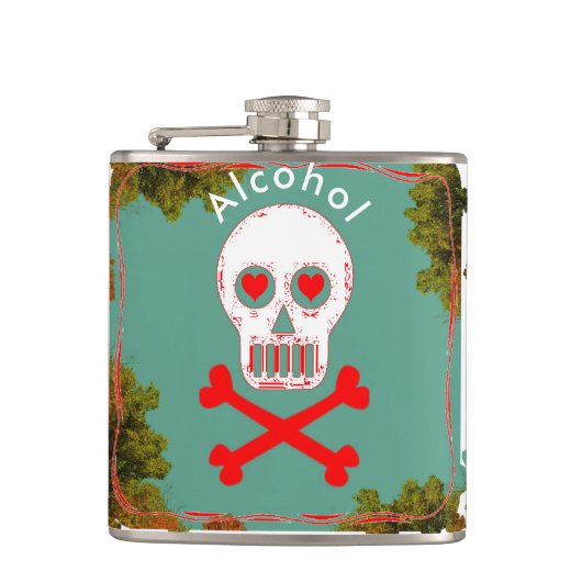 Alcohol Heupfles (Voorkant)