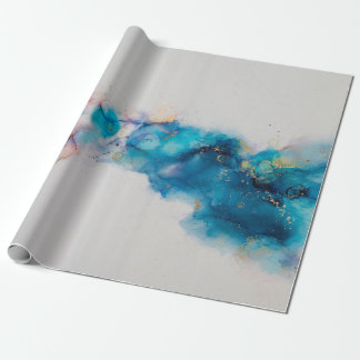 Alcohol Ink Art. Abstract schilderen. Alcohol Ink  Cadeaupapier