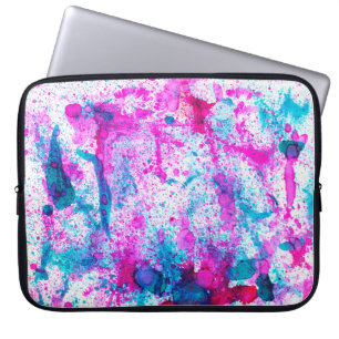 Alcohol Ink Art. Abstract schilderen. Alcohol Ink  Laptop Sleeve