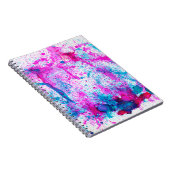 Alcohol Ink Art. Abstract schilderen. Alcohol Ink Notitieboek (Rechterzijde)