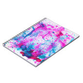 Alcohol Ink Art. Abstract schilderen. Alcohol Ink Notitieboek (Linkerzijde)