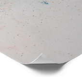 Alcohol Ink Art. Abstract schilderen. Alcohol Ink  Poster (Hoek)