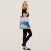 Alcohol Ink Art. Abstract schilderen. Alcohol Ink Tote Bag (Op model)