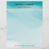 Alcohol Ink Briefhoofd (Voorkant)