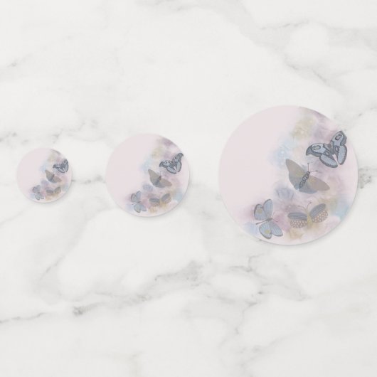 Alcohol Ink Butterflies Confetti (Voorkanten)