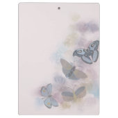 Alcohol Ink Butterflies Klembord (Achterkant)