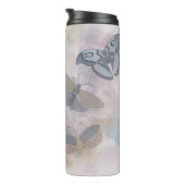 Alcohol Ink Butterflies Thermosbeker (Geroteerd rechts)