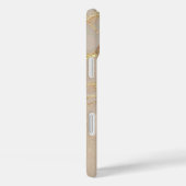 Alcohol Ink Glitter Monogrammed Case- Mate iPhone Case-Mate iPhone Case (Achterkant / Rechts)