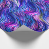 Alcohol Ink Glossy Wrapping Paper Cadeaupapier (Hoek)