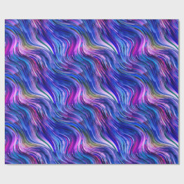 Alcohol Ink Glossy Wrapping Paper Cadeaupapier