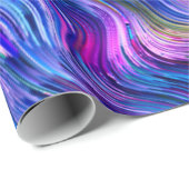 Alcohol Ink Glossy Wrapping Paper Cadeaupapier (Rol Hoek)