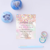 Alcohol Ink Make-upkunstenaar Holografische Glitte Flyer (Enkel)