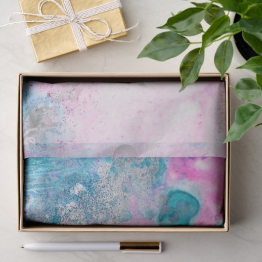 Alcohol Ink Paper Tissuepapier (Geschenk)