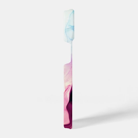 Alcohol Ink Pink, Purples and Blues Phone Case iPhone Hoesje (Rechterkant)