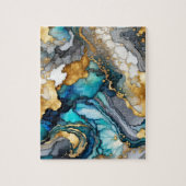 Alcohol Ink Puzzle Legpuzzel (Verticaal)