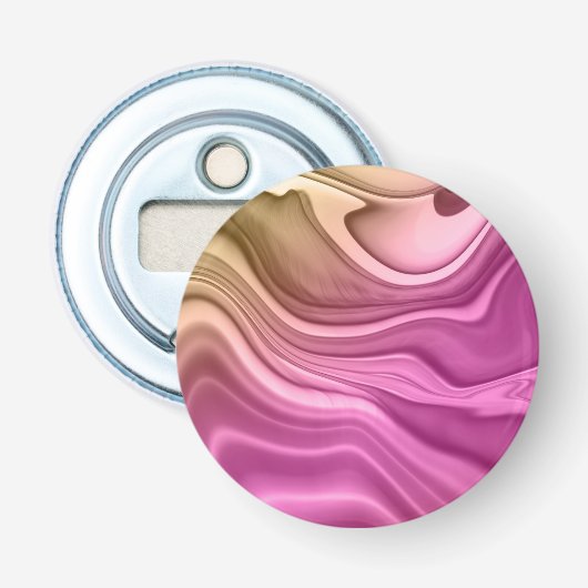 Alcohol Ink Set Aurora Digitaal Papier Button Flesopener (Voorkant)