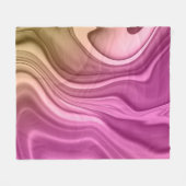 Alcohol Ink Set Aurora Digitaal Papier Fleece Deken (Voorkant (Horizontaal))