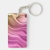 Alcohol Ink Set Aurora Digitaal Papier Sleutelhanger (achterkant)