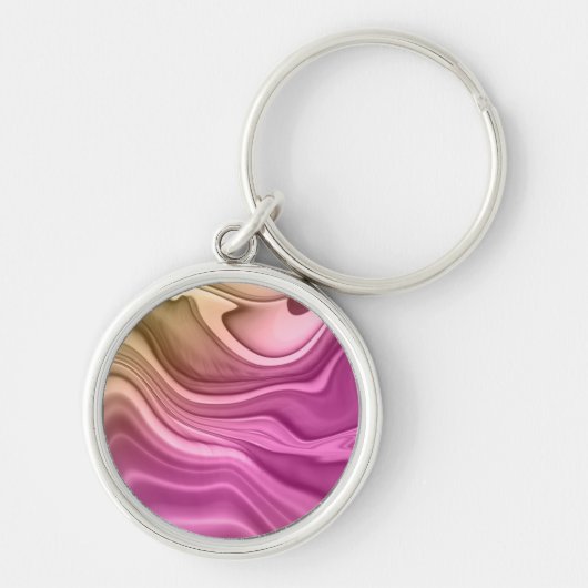 Alcohol Ink Set Aurora Digitaal Papier Sleutelhanger (Voorkant)