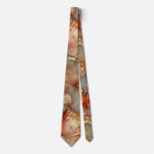 Alcohol Ink Shell Stropdas (Voorkant)