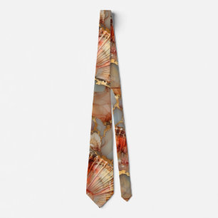 Alcohol Ink Shell Stropdas