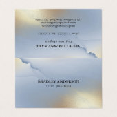 Alcohol Ink Texture Visitekaartje (Buitenkant ongevouwen)