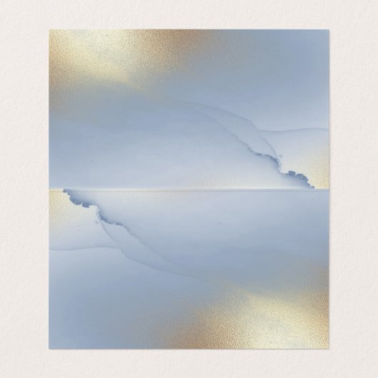 Alcohol Ink Texture Visitekaartje (Binnenkant ongevouwen)