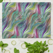 Alcohol Inks Kitchen Towels Theedoek (Gevouwen)