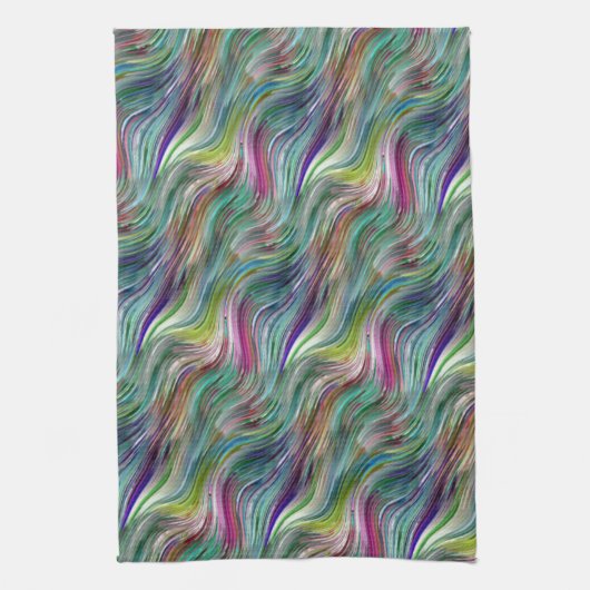 Alcohol Inks Kitchen Towels Theedoek (Verticaal)