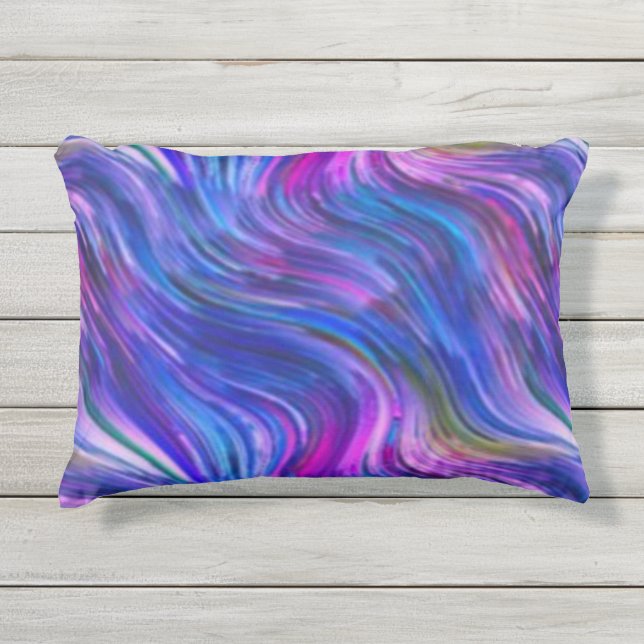 Alcohol inkt accent kussen (Voorkant)