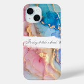 Alcohol Inkt aquarel telefoonhoesje Case-Mate iPhone Case (Achterkant)