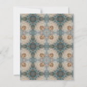 Alcohol Inkt Kaleidoscoop Bloem Papier (Achterkant)