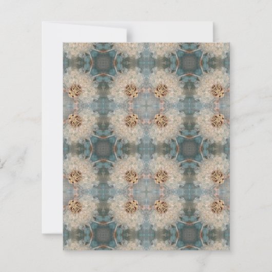 Alcohol Inkt Kaleidoscoop Bloem Papier (Voorkant)