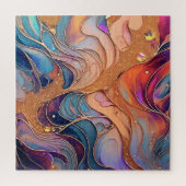 Alcohol Inkt Puzzel (Verticaal)